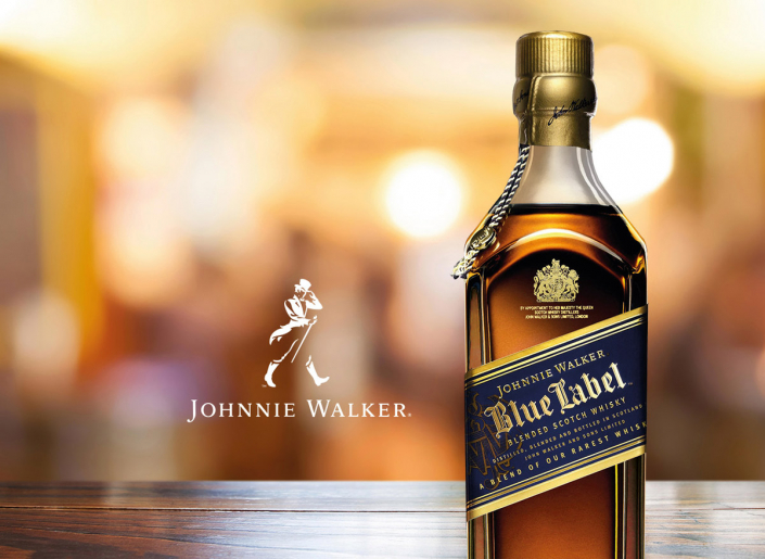 Banner Johnnie Walker Blue - ohne Worte