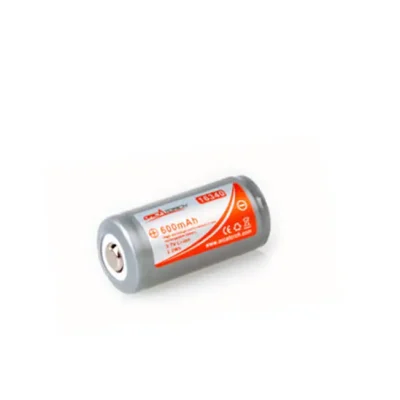 OrcaTorch 16340 batteri 600mAh til dykkelykter