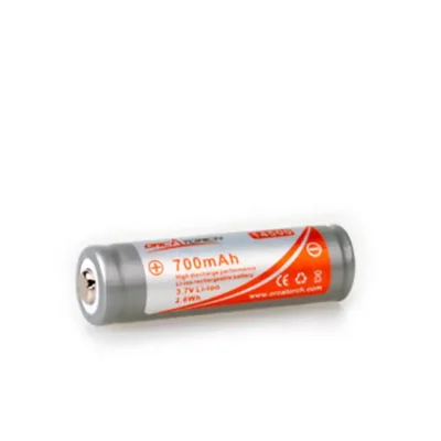 OrcaTorch 14500 batteri 700mAh for dykkerlykter