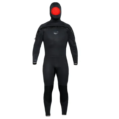 BARE Velocity Ultrawarmth 8/7mm hette semi-dry våtdrakt til menn