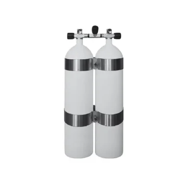 Tecline D12 232-Bar concave dobbeltsett for teknisk dykking