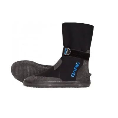 BARE Tech Boots dykkerstøvler i sort neopren