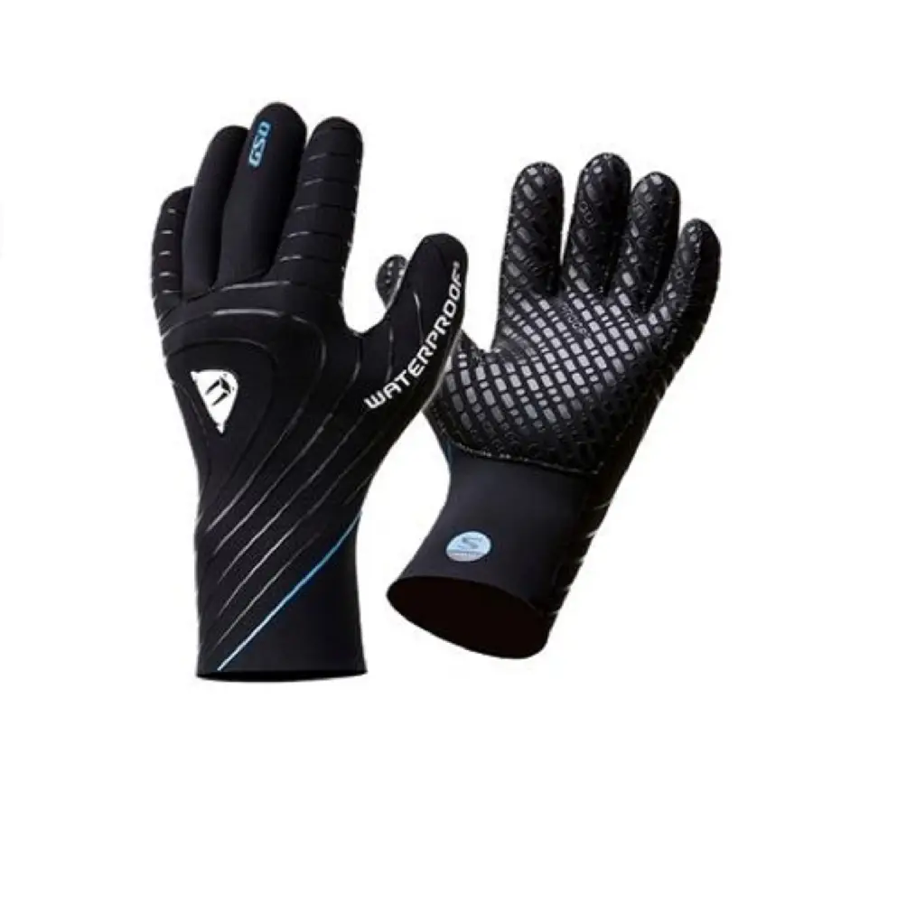 Waterproof G50 5mm dykkerhansker med fem fingre for kaldt vann