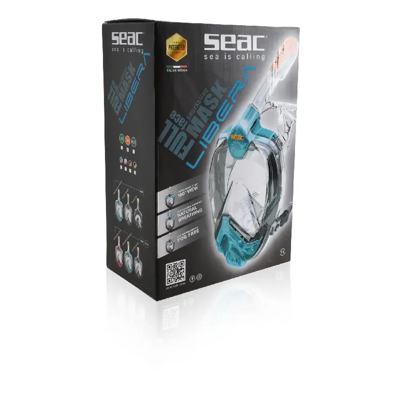 SEAC Libera – full face snorkelling mask, size L/XL - Image 8