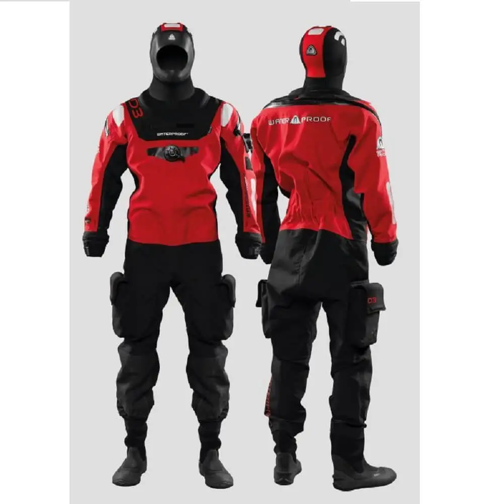 Waterproof D3 Rescue Skalldrakt Herre Waterproof D3 Rescue herre skalldrakt for dykkere