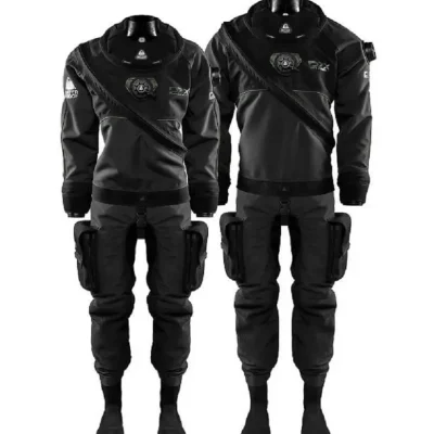 Waterproof D7X Nylotech skalldrakt for dykkere