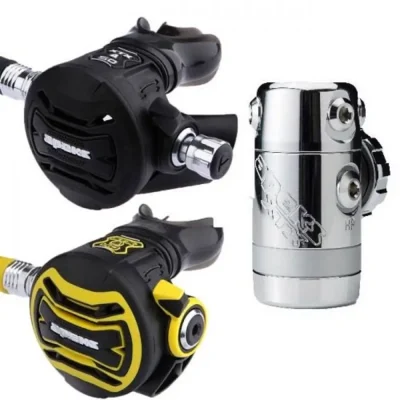 Apeks XTX 50/40 DIN regulatorsett for enkeltflaske dykking