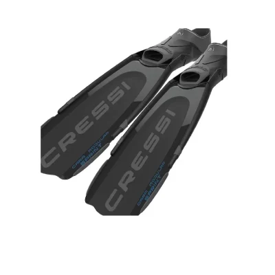 Cressi Gara Modular Sprint svarte fridykkerfinner for snorkling