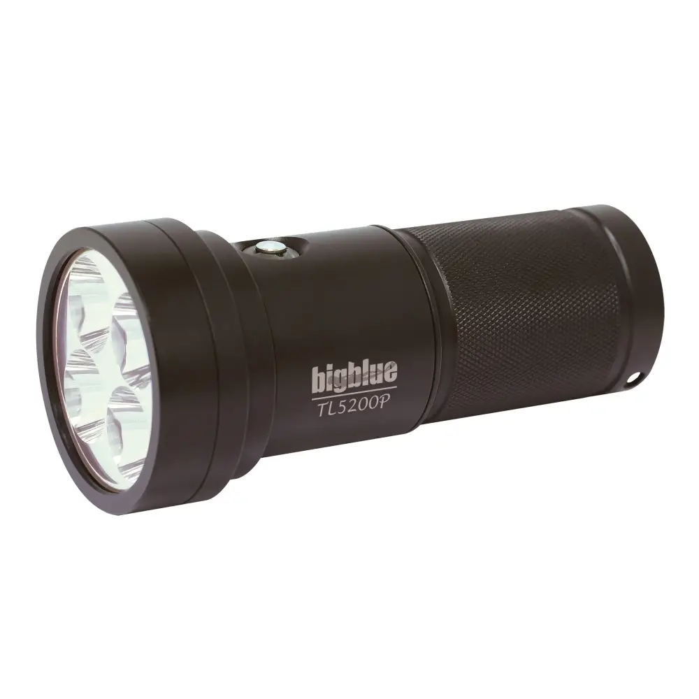 BigBlue TL5200P håndholdt dykkerlykt med 5200 lumen
