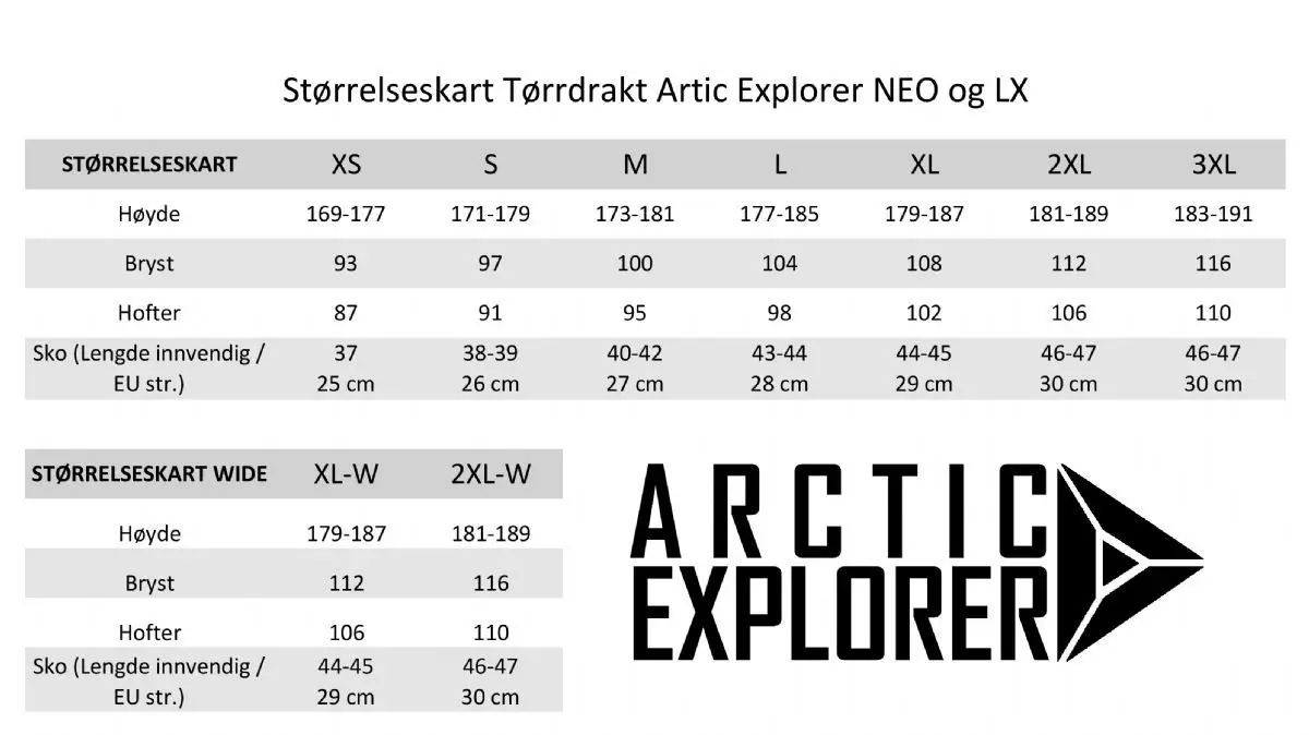 Arctic Explorer Neo – tørrdrakt, 7 mm neopren - Bilde 3