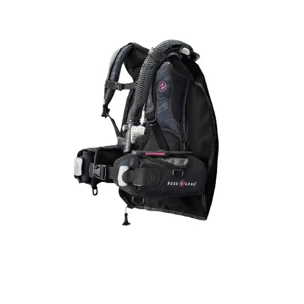 Aqua Lung Zuma BCD jakkevest i svart og rosa for dykking