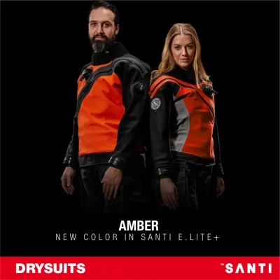 Santi E.Lite Plus skalldrakt for dykkere – lett og fleksibel
