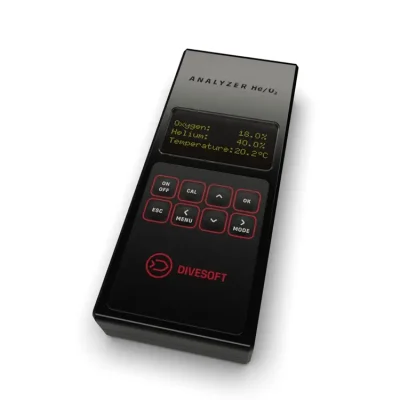 Divesoft He/O2 analysator sett Blender Basic for gassanalyse