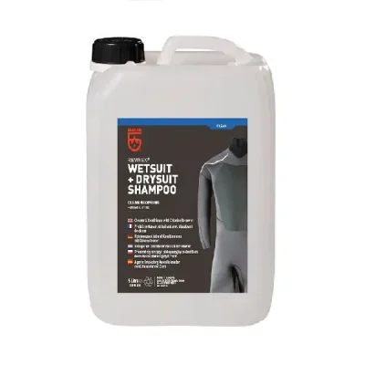 REVIVEX shampoo for drakt, 5 liter stor flaske til dykkerutstyr