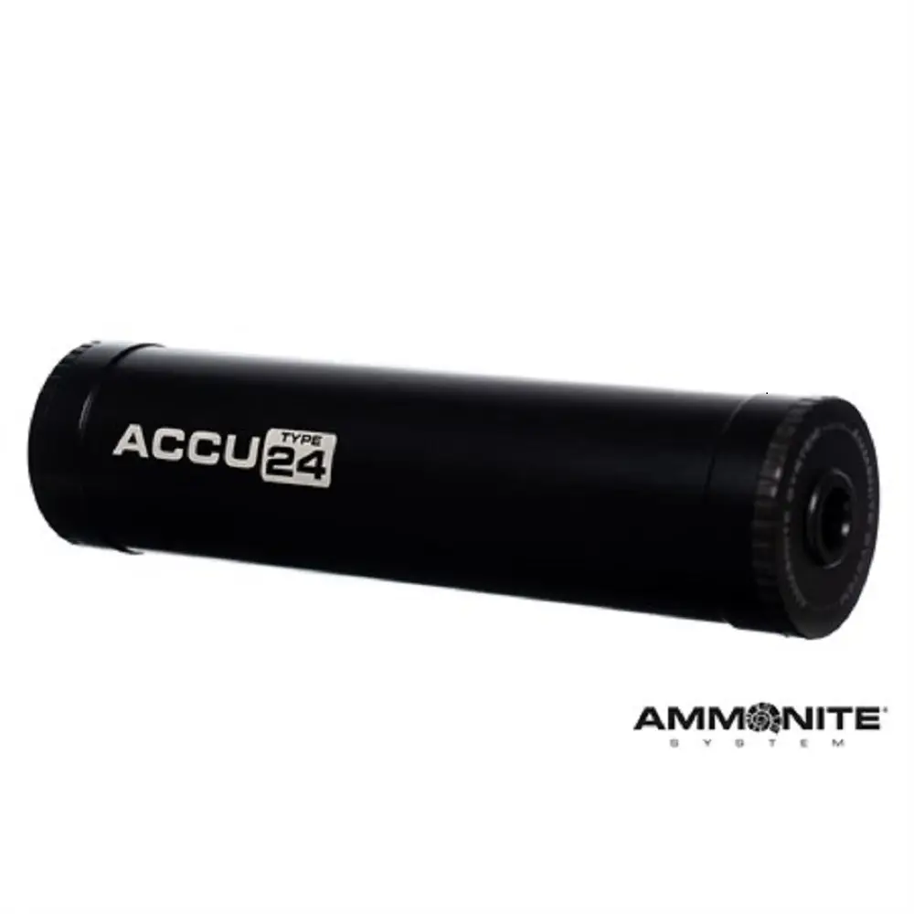 Accu 24 capacity nominal 23,45 Ah charge/discharge cycles 500-700 charger input voltage 100-240 V charging time~8 h over pressure valve rechargeable batteryLi-Ion total energy 242 Wh voltage 10,95 V materialDELRIN® / ALUMINIUM ALLOY –HARD ANODISED max. length 258 mm max. diameter 66mm weight 1400 g weight in water 600 g max. operation depth 100 m