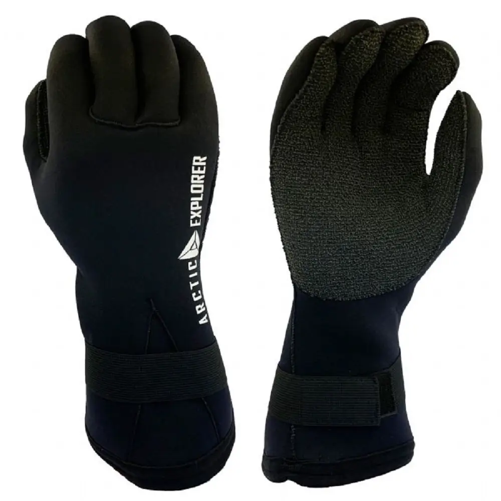 Arctic Explorer 5mm kevlar dykkerhansker med 5 fingre