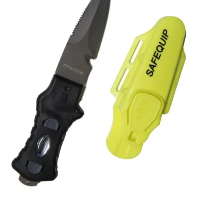 NRS Ionic Rapid Titan kniv for elvepadling og sikkerhet