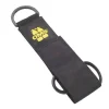 PRODUCT DESCRIPTION OMS Sea Snips with nylon sheath. The sheath mounts to any two inch webbing and has a Velcro® closure. Total length is {8.5 in | 21.9 cm} and width is {2.5 in | 6.3 cm} with a plastic D-ring at the base. Can be mounted vertically in either position with handle pointed up or down as you prefer. Shears are securely enclosed by the nylon flap top when not in use. OMS logo in yellow is screen printed at the bottom.