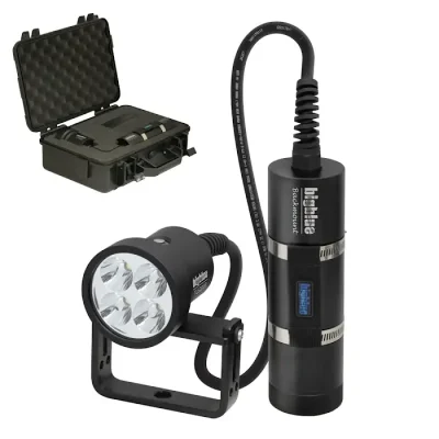 BigBlue TL5200P back mount canisterlykt for dyking