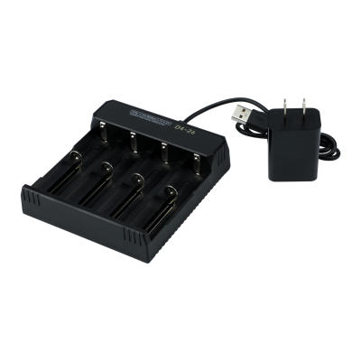 BigBlue BATCHRUSBQUAD – USB-lader, 4 batterier