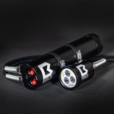 BigBlue VTL7000P MAX EOS12 Backmount – canister dive light, 7,000 lumens