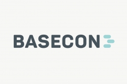 Grafisk design af logo og visuel identitet. Design til hjemmeside – BaseCon