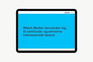 Watch Medier. PPT Præsentation. Design af Powerpoint template. PowerPoint skabelon.