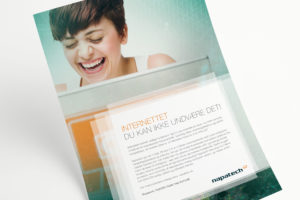Napatech – design af visuel identitet, logo og annoncer