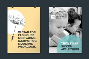 Design af logo og visuel identitet til Per Gyrum Skolen