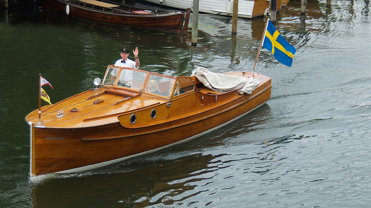 Pettersonbåten albatross i Pålsundet