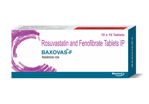 BAXOVASTM-F Tablets - product of Baxova Labs