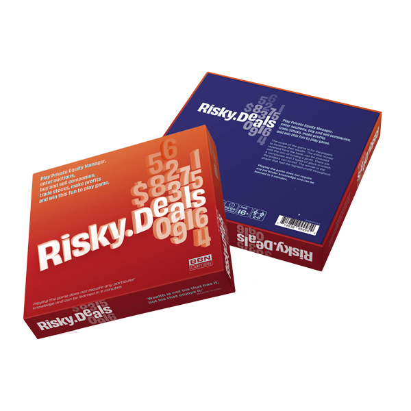 Risky Deals Board Game - The Stock Market Game