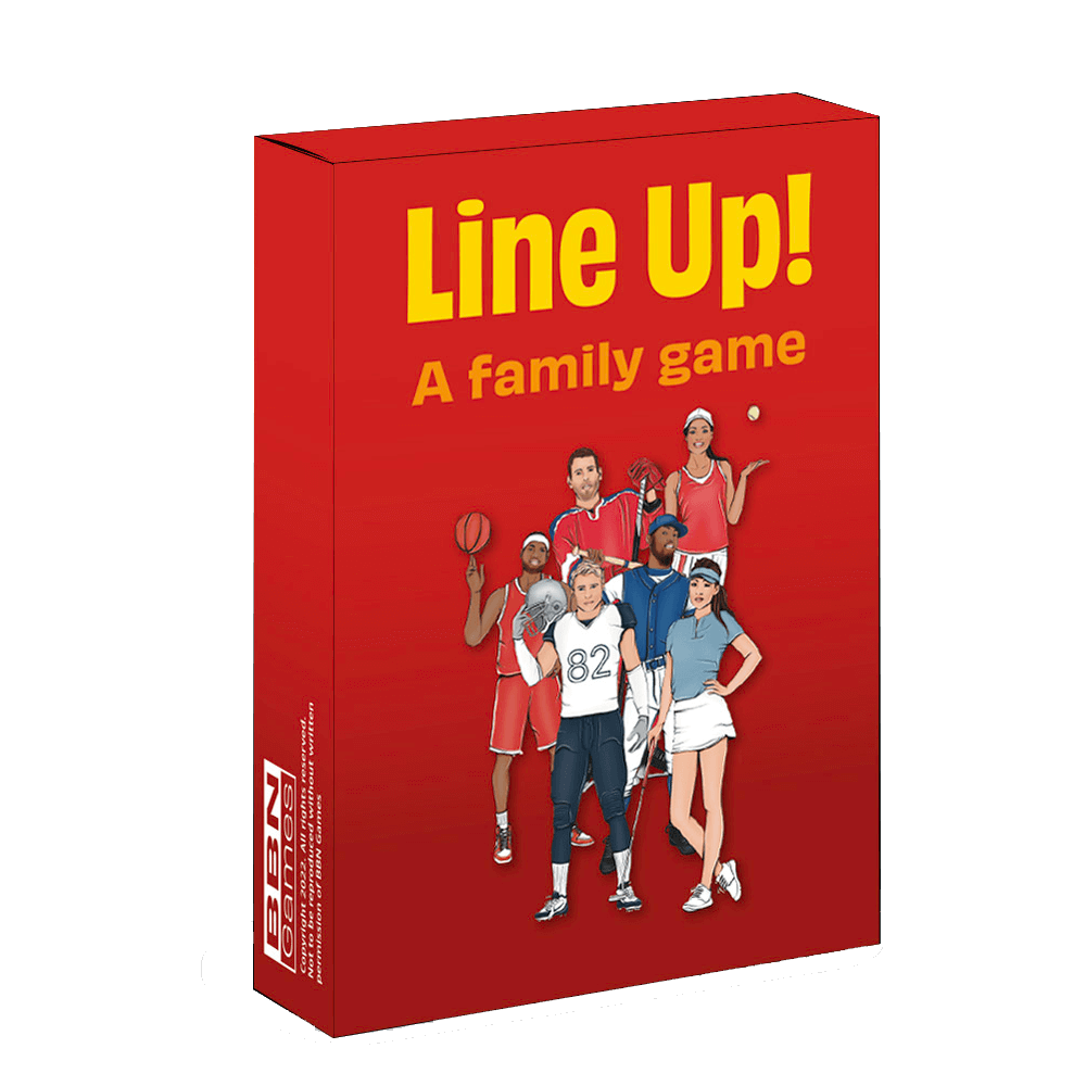 LineUp! – Family card game for up to 8 players