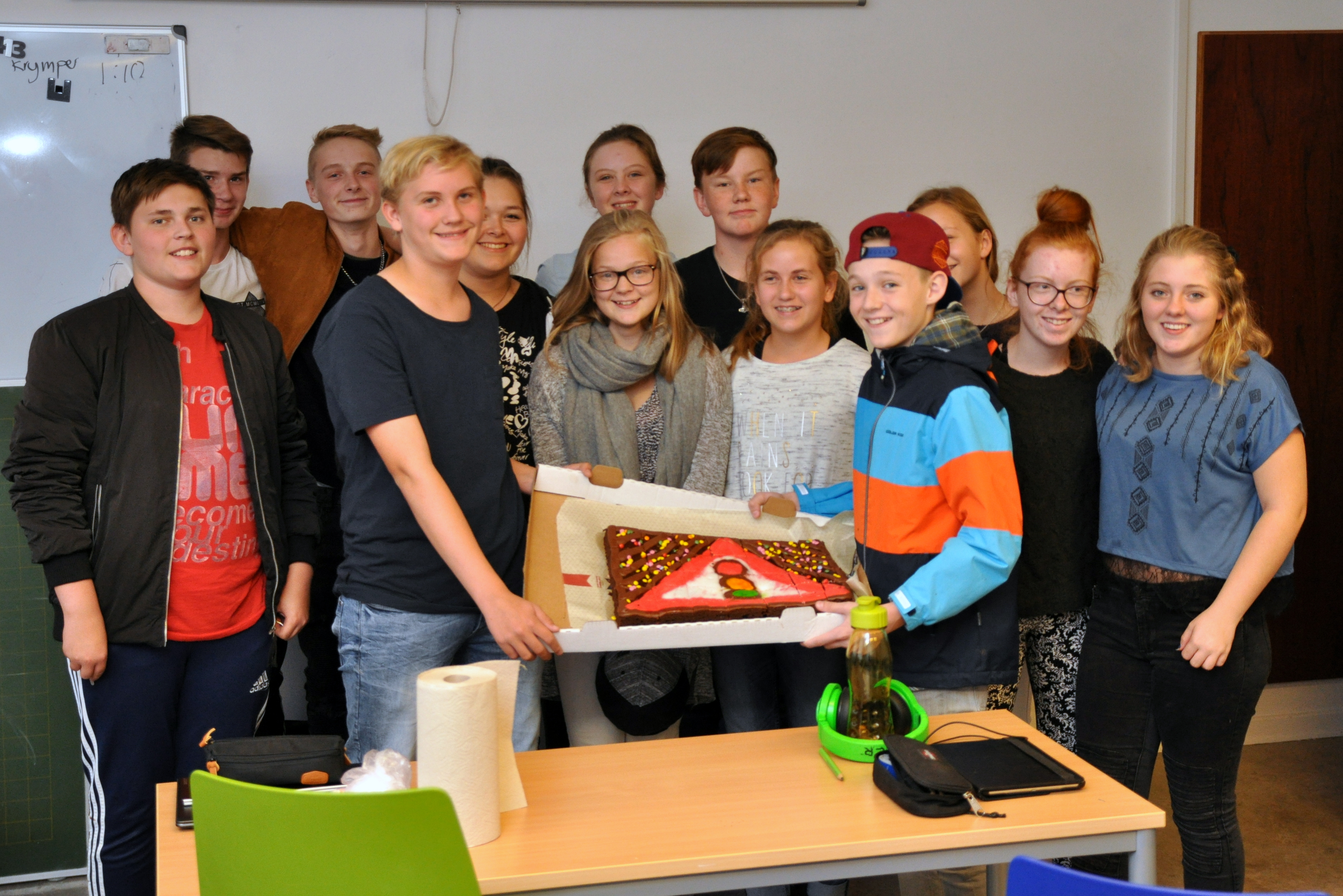 Vinder af trafik-kage