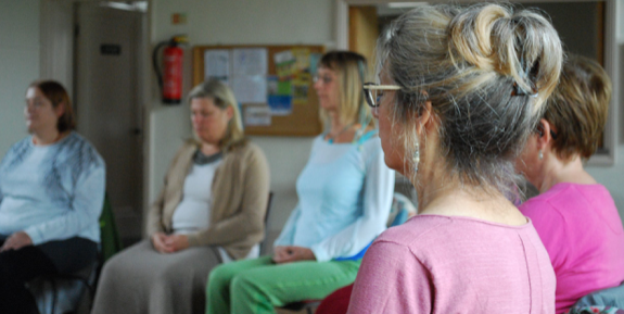 Being mindful on a recent mindfulness course
