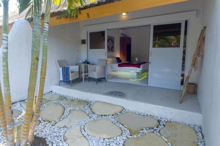 Courtyard Terrace Suite Outdoor Lounge - Bel Air Resort Gili Air