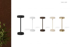 Belgian Wood Design tafellampen