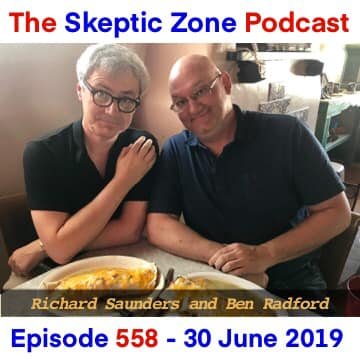 Guest on the Skeptic Zone!