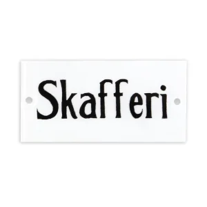 Skylt - Skafferi