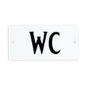Skylt - WC