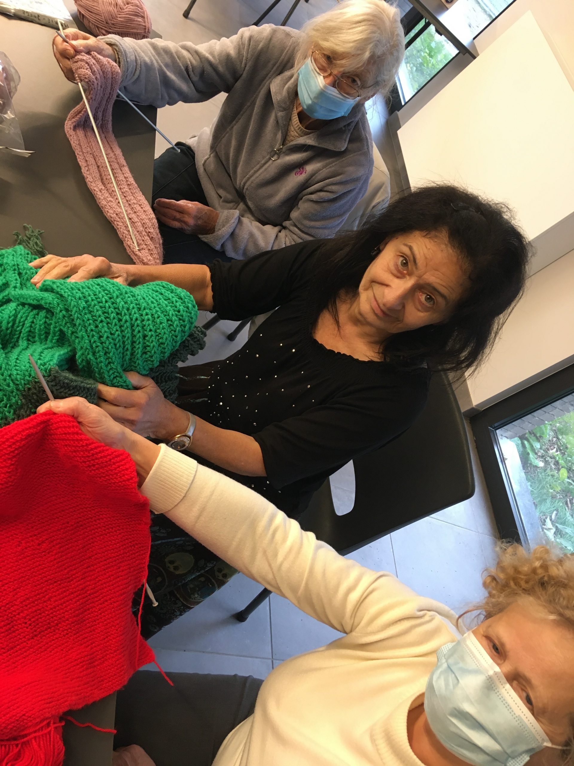 Marie-José, Tina en Christa van Open school Tongeren
