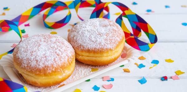 Traditional Munich carnival sweets