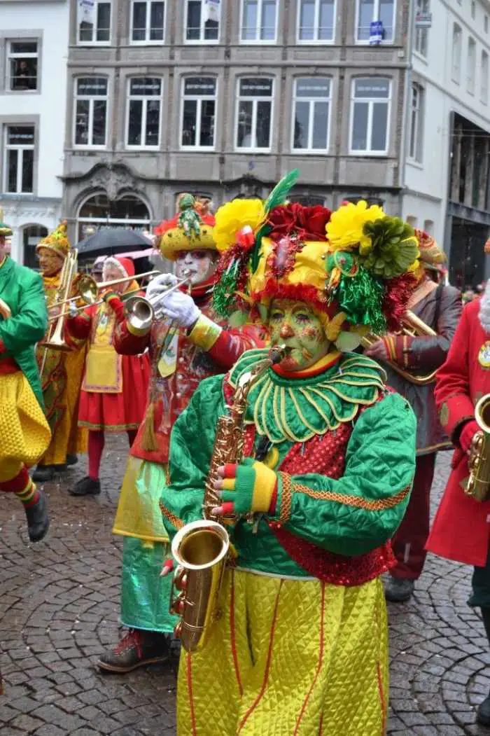 Maastricht carnival parades and activities are full of music and shows