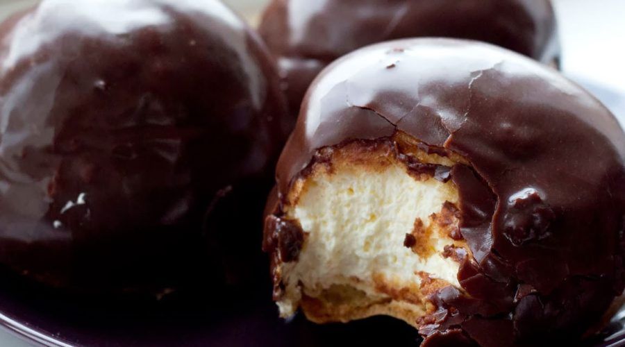 Bossche bol is a dessert from the region similar to a cream-filled profiterol