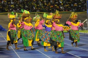 Different cultural presentations take place during the Jamaican Independence Festival