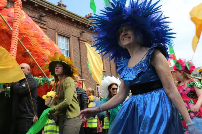 During Whitley Bay carnivals people parade and party during the weekend