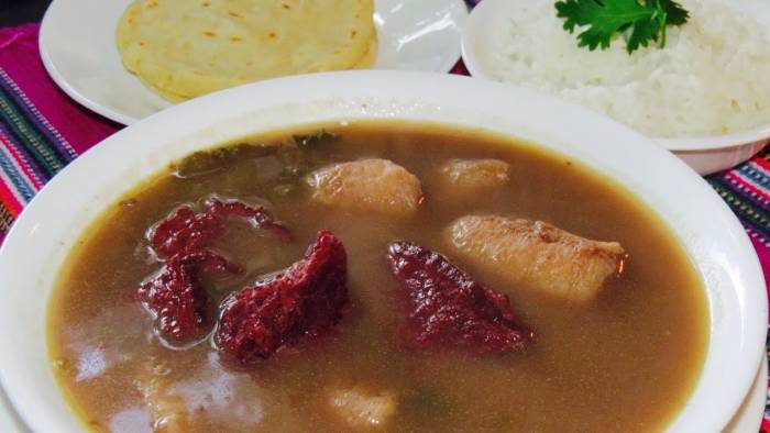 Caldo de Cabío is a typical soup