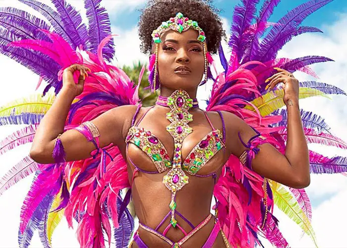 El Carnaval en Guyana es un evento privado en donde las personas adquieren paquetes de servicios con su disfraz