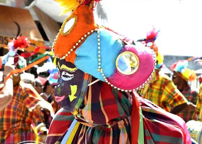 Guadeloupe Carnival is a mix of European and Creole traditions