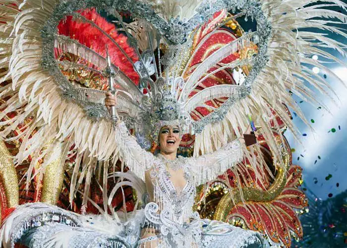 The Tenerife Carnival is considered the second most popular carnival in the world